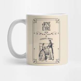 Jane Eyre & Mr Rochester, Thornfield Hall, Charlotte Bronte Mug